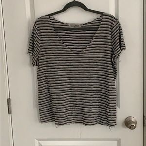 Project Social T striped tee